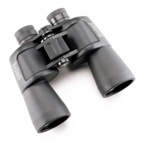 Bushnell Powerview Binocular, 12X50mm, InstaFocus, Porro Prism, Black Finish 131250