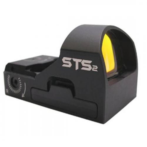 C-More Systems Red Dot, 6MOA, Small Tactical Sight 2, Black Finish, Without Mount STS2B-6