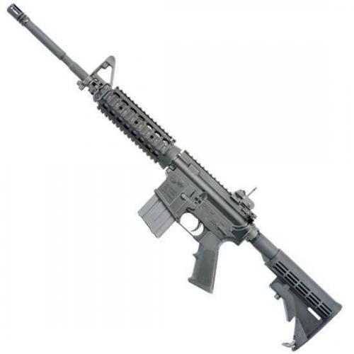 Colt's Manufacturing LE6920 SOCOM, Semi-automatic Rifle, 223 Rem/556NATO, 16" 4150 CMV Barrel, Threaded 1/2X28, Matte Finish, Black, 4 Position Collapsible Stock, 30 Round, 1 Magazine LE6920SOCOM