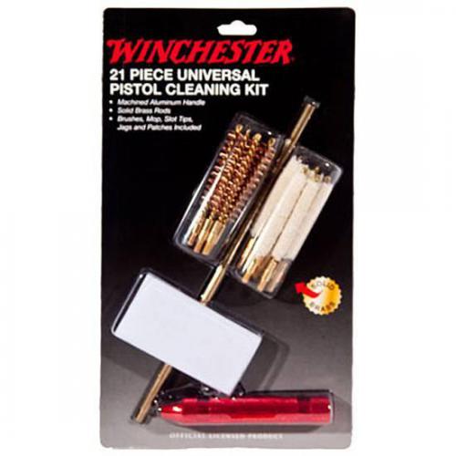 DAC Winchester Cleaning Kit, Handgun, All Calibers, 21 Pieces 363059