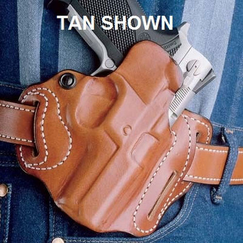 DeSantis Gunhide Speed Scabbard Belt Holster, Fits HK P30, Right Hand, Black Leather 002BAT4Z0