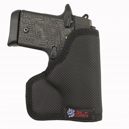 DeSantis Gunhide Nemesis Pocket Holster, Fits Kahr P380, Kimber EVO SP & Ruger LCP II, Ambidextrous, Black N38BJR8Z0