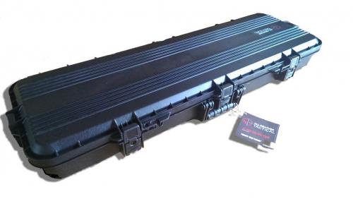 Plano 42 Tactical All Weather Single Rifle Case, Hard, 46X16X5.5, Black Finish 108442