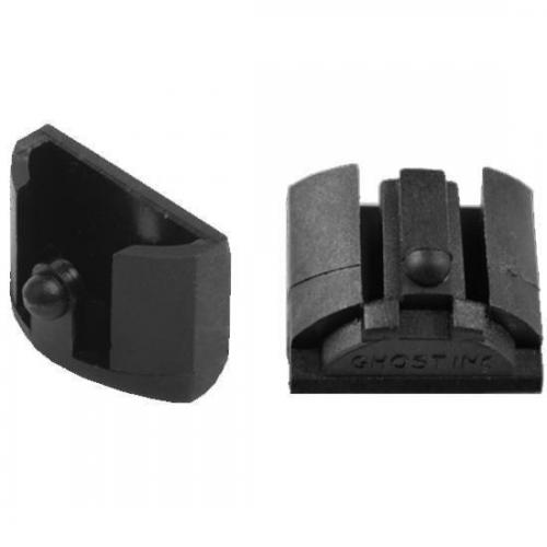 Ghost Inc. Grip Plug Kit, Fits Glock Gen4 & Gen5 19, 17, 22, 23, 31, 32, 34, 35, 37, 38 & 45, (Does Not Fit SF Models), Black, 2-Pack GHO_GPG4X2