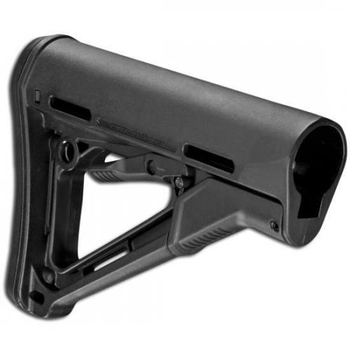 Magpul Industries CTR Stock, Fits AR-15, Adjustable, Black MAG310-BLK