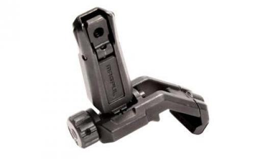 Magpul Industries MBUS PRO Rear Sight, Fits Picatinny, Offset, Black MAG526-BLK