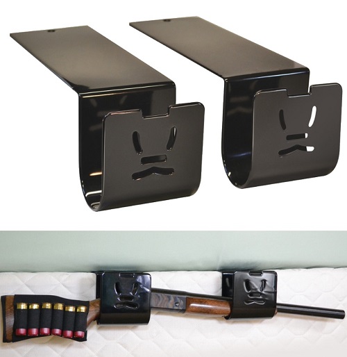 PS Products Holster Mate, Bedside Shotgun Concealment Bracket, Black HMGB