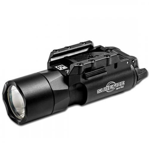 Surefire X300 Ultra, Weaponlight, White LED, 1000 Lumens, Fits Picatinny and Universal, For Pistols, Black Finish, 2x CR123 Batteries X300U-A