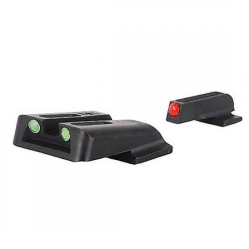 TRUGLO S&W M&P Fiber Optic Sight Set Green Rear Red Front TG131MP