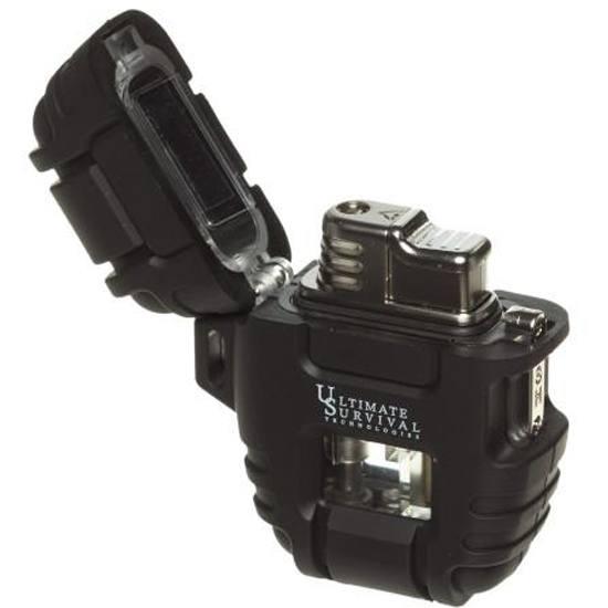 UST Delta Stormproof Butane Lighter Black 21-390-0001