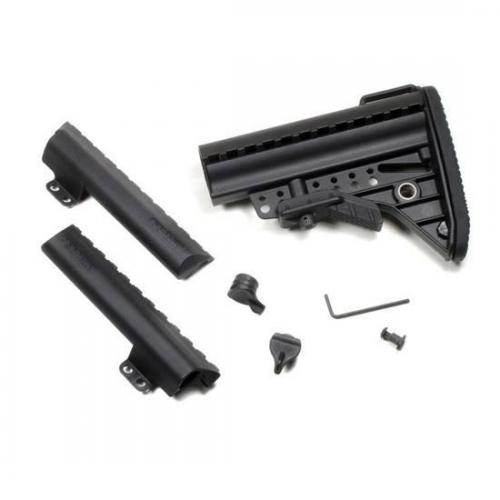 VLTOR IMOD Mil-Spec Stock, Fits AR-15, with Butt Pad, Black AIB-MSB