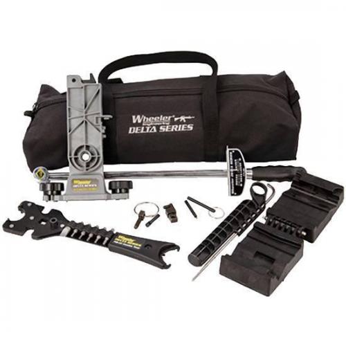 Wheeler AR Armorer's Tool Build Kit, For AR Rifles, 7 Piece Essentials Kit With Carry Bag 156111