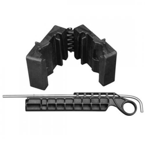 Wheeler AR-15 Upper Vise Block Clamp Polymer Black 156444