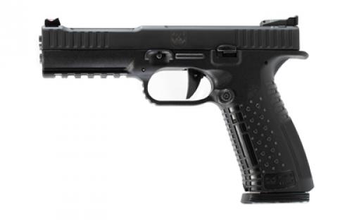 American Precision Firearms Strike One, Speed, Semi-automatic, Striker Fired, Full Size, Polymer Frame Pistol, 9MM, 5 Barrel, No Manual Safety, Matte Finish, Black, Fiber Optic Front Sight with Adjustable Rear, 17 Rounds, 2 Magazines AFS1S-9-BK-17