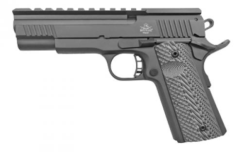 Armscor XT 22 Magnum Pro, 1911, Semi-automatic, Metal Frame Pistol, Full Size, 22 WMR, 5 Barrel, Steel, Parkerized Finish, Black, G10 Grips, Tactical Rail Optic Mount, 14 Rounds, 1 Magazine 56790