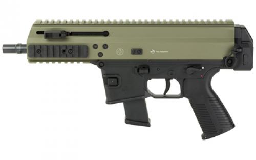 B&T APC10 PRO, Semi-automatic, 10MM, 6.9" Barrel, Tri-Lug, Cerakote Finish, Foliage Green, 15 Rounds, 1 Magazine, Glock Magazine Compatible BT-361300-MFG