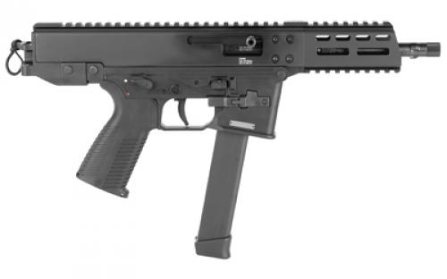 B&T GHM9 Gen 2, Semi-automatic, 9MM, 6.2" Barrel, Tri-Lug, Anodized Finish, Black, 33 Rounds, 1 Magazine, Glock Magazine Compatible BT-450002-2-G