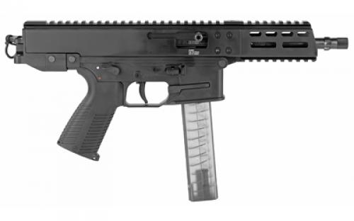 B&T GHM9, Semi-automatic, Pistol, 9MM, 6.2" Barrel, Tri-Lug, Anodized Finish, Black, 30 Rounds, 1 Magazine BT-450002