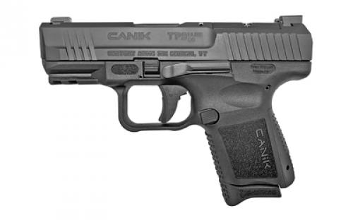 CANIK TP9 Elite SC Blackout Edition, Striker Fired, Semi-automatic, Polymer Frame Pistol, 9MM, 3.6 Barrel, Black, 12 Rounds, 2 Magazines, Micro Red-Dot Base, Holster, 2 Interchangeable Back Straps HG5643-N