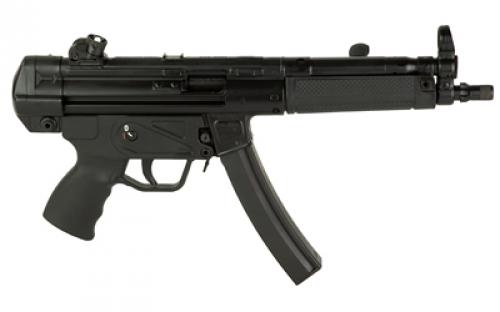 Century Arms AP5 Base, Semi-automatic Pistol, 9MM, 8.9" Threaded Barrel, Matte Finish, Black, Adjustable Sights, Manual Safety, 30 Rounds, 1 Magazine, Includes Sling HG6034AL-N