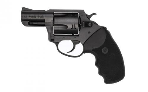 Charter Arms Mag Pug, Revolver, 357 Magnum, 2.2 Ported Barrel, Steel, Blued Finish, Black, Rubber Grips, Fixed Sights, 5 Rounds 13520