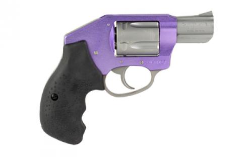 Charter Arms Lavender Lady, Revolver, 38 Special, 2" Barrel, Lavender, Silver, Rubber Grips, Fixed Sights, 5 Rounds 53854