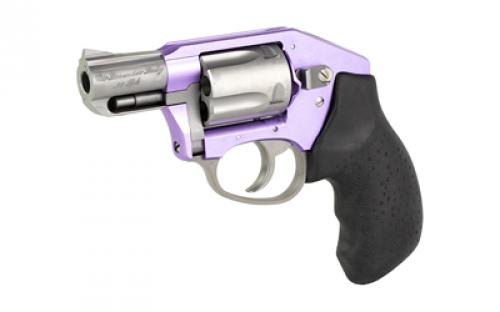 Charter Arms Lavender Lady, Revolver, 38 Special, 2" Barrel, Lavender, Silver, Rubber Grips, Fixed Sights, 5 Rounds 53854