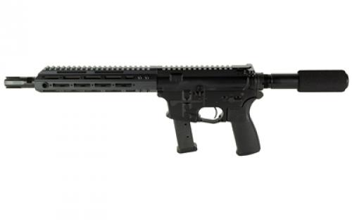 Christensen Arms CA9MM, Semi-automatic, Metal Frame Pistol, 9MM, 10.5 Carbon Fiber Barrel, Black, 9.25 M-LOK Handguard, 21 Rounds, Flared Magwell, Does Not Come With Pistol Brace 801-11034-00