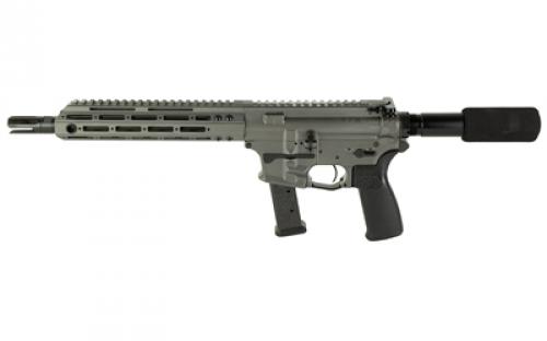 Christensen Arms CA9MM, Semi-automatic, Metal Frame Pistol, 9MM, 10.5 Carbon Fiber Barrel, Tungsten, 9.25 M-LOK Handguard, 21 Rounds, Flared Magwell, Does Not Come With Pistol Brace 801-11034-02