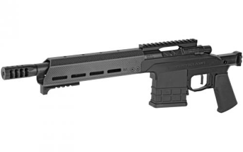 Christensen Arms Modern Precision Pistol, Bolt Action, Metal Frame Pistol, 223 Remington, 10.5" Carbon Fiber Barrel, Black, Polymer Pistol Grip, 5 Round AICS-Compatible Magazine, TriggerTech Flat Trigger, 20-MOA Rail, Side Baffle Muzzle Brake 801-11040-00