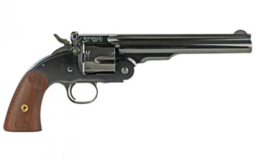 Cimarron Model 3 Schofield, Single Action, 45LC, 7" Barrel, Steel, Blued Finish, Wood Grips, 6 Rounds CA850