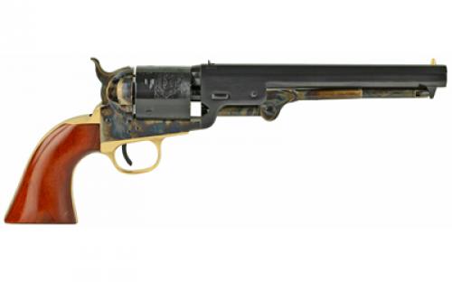 Cimarron Man with No Name, Single Action, 38 Special, 7.5" Barrel, Steel, Case Hardened Finish, Wood Grips, 6 Rounds CA9081