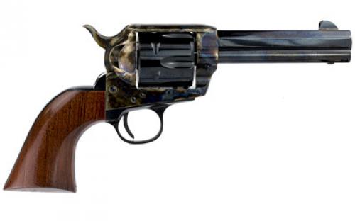 Cimarron El Malo Revolver, Single Action, 357 Magnum/38 Special, 4.75 Barrel, Steel, Case Hardened Finish, Walnut Grips, 6 Rounds PP400MALO