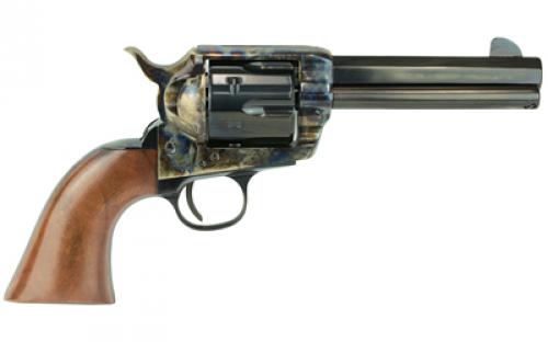 Cimarron El Malo Revolver, Single Action, 45LC, 4.75" Barrel, Steel, Case Hardened Finish, Walnut Grips, 6 Rounds PP410MALO