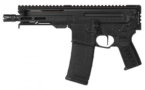 CMMG Dissent, MK4, Semi-automatic Pistol, AR, 556NATO, 6.5 Barrel, Cerakote Finish, Armor Black, Manual Safety, 30 Rounds, 2 Magazines 55A938F-AB