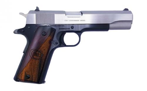 Colt's Manufacturing 1911C, TALO, Semi-automatic, 1911, Full Size, 38 Super, 5 Barrel, Black Frame, Silver Slide, Steel Construction, Wood Grips, 9 Rounds, 1 Magazine O1911C-38-JAL-HG
