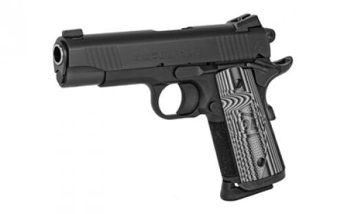 Colt's Manufacturing Combat Unit Concealed Carry Officers, Semi-automatic, Metal Frame Pistol, 45ACP, 4.25" Barrel, Steel Construction, Matte Finish, Black, 8 Rounds, 1 Magazine O9840CCU
