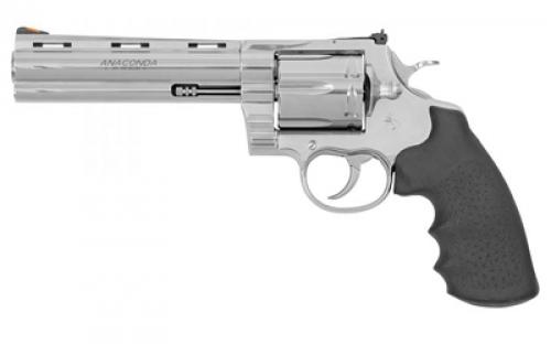 Colt's Manufacturing Anaconda, Revolver, 44 Magnum, 4.25 Barrel, Semi-Bright Stainless Finish, Hogue Grip, 6 Rounds ANACONDA-SP4RTS