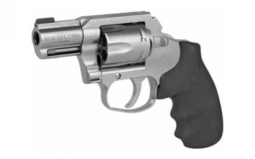 Colt's Manufacturing King Cobra Carry, Double Action Only, Revolver, 357 Magnum, 2" Barrel, Steel, Stainless Finish, Hogue Grips, Brass Bead Front Sight, 6 Rounds KCOBRA-SB2BB
