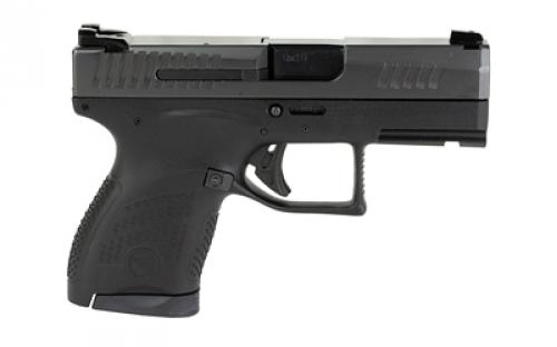 CZ P-10M, Striker Fired, Semi-automatic, Sub-Compact, Polymer Frame Pistol, 9MM, 3.19" Barrel, Nitride Finish, Black, 7 Rounds, 2 Magazines, 3 Dot Sights, Trigger Safety, Ambidextrous Magazine Release 95199