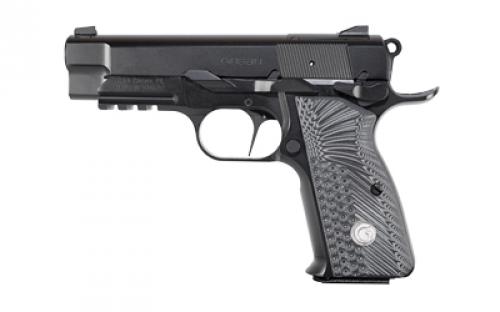 Girsan MCP35, PI LW OPS, Semi-automatic, Single Action, Metal Frame Pistol, Carry, 9MM, 3.88, Matte Finish, Black, Optics Ready RMSC, G10 Grips, Accessory Rail, Ambidextrous Safety, Fiber Optic Front Sight, 15 Rounds, 1 Magazines 390434