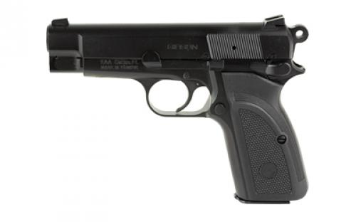 Girsan MCP35 PI, Single Action, Semi-automatic, Steel Framed Pistol, Carry Size, 9MM, 3.88 Barrel, Blued Finish, Synthetic Grips, Ambidextrous Safety, Dovetail Front/Rear Adjustable Sights, 15 Rounds, 1 Magazine 390440