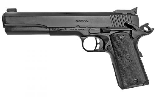 Girsan MC1911, S Hunter, Semi-automatic, 1911, Metal Frame Pistol, Full Size, 10MM, 6 Barrel, Matte Finish, Black, Fully Adjustable Rear Super Sight, Extended Beavertail, Accessory Rail, 9 Rounds, 1 Magazine 390600