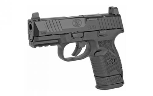 FN America FN America, FN 509, MRD, Semi-automatic, Striker Fired, Compact, 9MM, 3.7" Barrel, Polymer Frame, Black, 2-10Rd, Non-Manual Safety, Interchangeable Backstraps, FN Optics Mounting System, FN Soft Case 66-100572