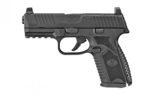 FN America FN 509M, MRD, Semi-automatic, Striker Fired, Mid-Size, 9MM, 4 Barrel, Polymer Frame, Black, 2-10Rd, Non-Manual Safety, 3 Dot Sights, Interchangeable Backstraps, FN Optics Mounting System With Plate Adapters, FN Soft Case 66-100588