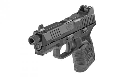 FN America FN509 Compact Tactical, Semi-automatic, Striker Fired, Compact, 9MM, 4.32" Threaded Barrel, Polymer Frame, Black Finish, Suppressor-Height Night Sights, Optics Ready, 10Rd, 2 Magazines 66-100783