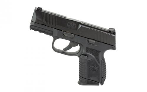 FN America FN America, FN 509, MRD, Semi-automatic, Striker Fired, Compact, 9MM, 3.7 Barrel, Polymer Frame, Black, 2-10Rd, Non-Manual Safety, Interchangeable Backstraps, FN Soft Case, Rail, Front Serrations, Loaded Chamber Indicator 66-100816