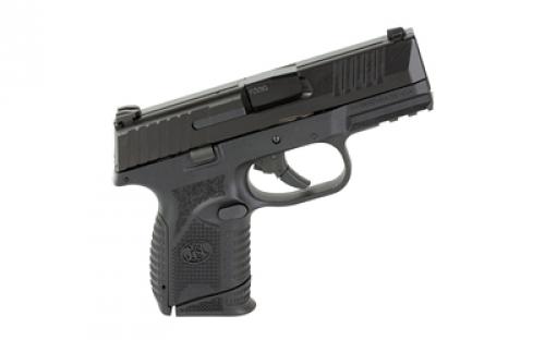 FN America FN America, FN 509, MRD, Semi-automatic, Striker Fired, Compact, 9MM, 3.7" Barrel, Polymer Frame, Black, 2-10Rd, Non-Manual Safety, Interchangeable Backstraps, FN Soft Case, Rail, Front Serrations, Loaded Chamber Indicator 66-100816