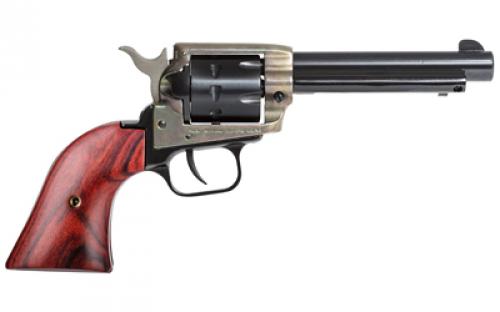 Heritage Rough Rider, Single Action, Revolver, 22LR, 4.75 Barrel, Alloy, Case Hardened Finish, Black, Cocobolo Grips, Fixed Sights, 9 Rounds RR22999CH4