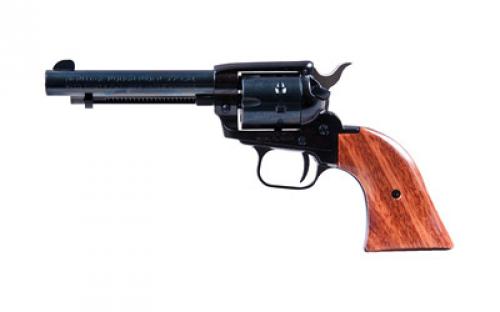 Heritage Rough Rider, Single Action, Revolver, 22LR/22 WMR, 4.75" Barrel, Alloy, Blued Finish, Cocobolo Grips, Fixed Sights, 9 Rounds RR22999MB4